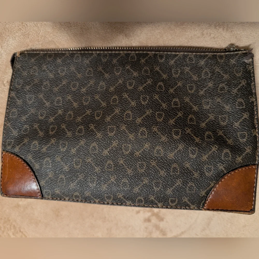 Vintage 1970's "Why Browns" Cosmetic Bag - Picture 15 of 16